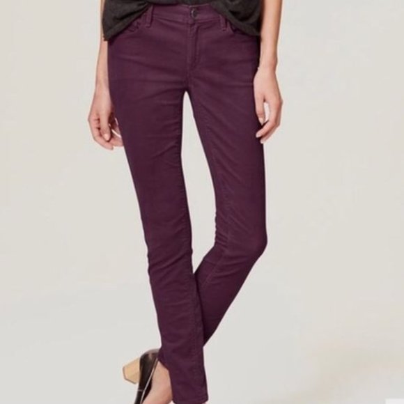 LOFT Denim - LIKE NEW LOFT MODERN SKINNY PLUM JEANS